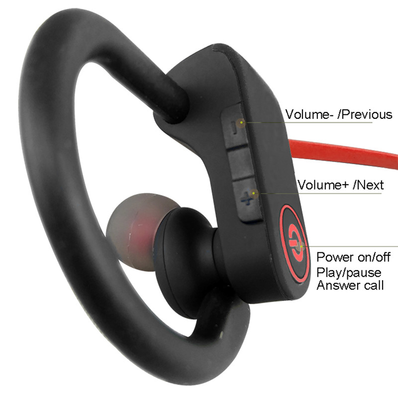 Setul cu cască Bluetooth wireless de înaltă performanță atmosferică cu cârlig pentru urechi